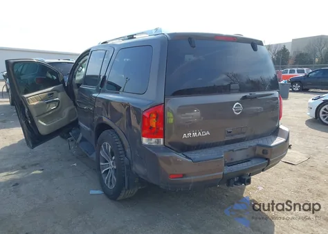 2015 Nissan Armada Sl from USA, damaged, VIN 5N1BA0ND2FN620471